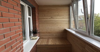 Отделка, остекление, утепление балконов в Братске от 204 руб. м/2.
